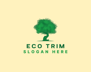 Nature Tree Eco logo design