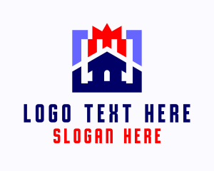 Village - Home Building Realty logo design