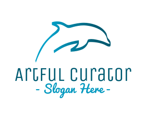 Blue Dolphin logo design