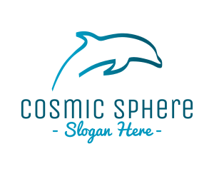 Blue Dolphin logo design