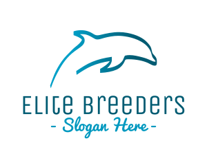 Blue Dolphin logo design