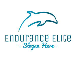 Blue Dolphin logo design