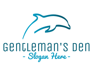 Blue Dolphin logo design