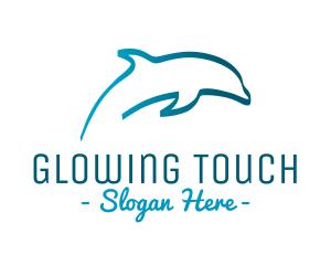 Blue Dolphin logo design