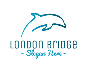 Blue Dolphin logo design