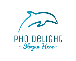 Blue Dolphin logo design