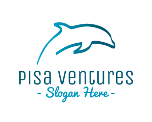 Blue Dolphin logo design