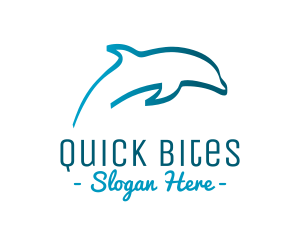 Blue Dolphin logo design