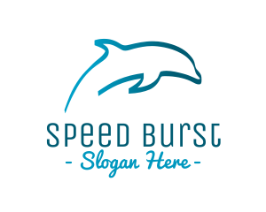 Blue Dolphin logo design