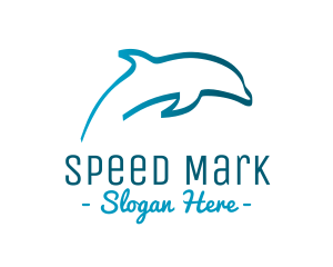 Blue Dolphin logo design