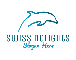 Blue Dolphin logo design