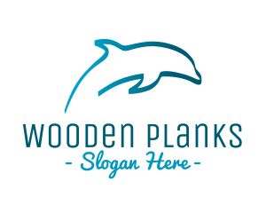 Blue Dolphin logo design