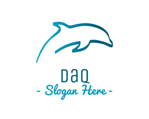 Blue Dolphin logo design