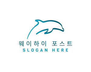 Blue Dolphin logo design