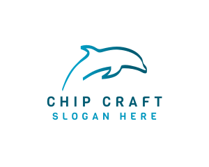 Blue Dolphin logo design