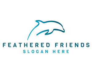 Blue Dolphin logo design