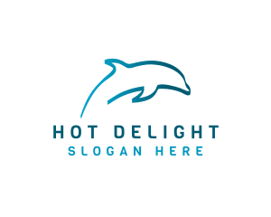 Blue Dolphin logo design