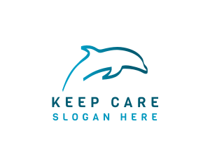 Blue Dolphin logo design