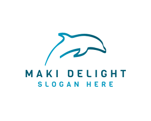 Blue Dolphin logo design