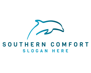 Blue Dolphin logo design