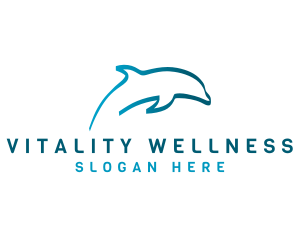 Blue Dolphin logo design