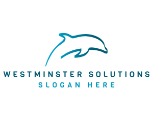 Blue Dolphin logo design