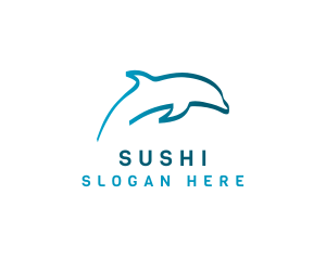 Blue Dolphin logo design