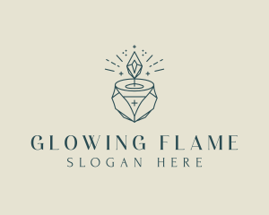 Candlelight - Candlelight Candle Decoration logo design