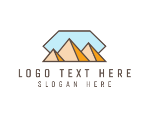 Peak Mountain Travel logo design