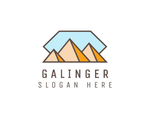 Mountaineering - Peak Mountain Travel logo design