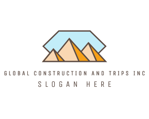 Adventure - Peak Mountain Travel logo design