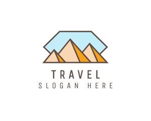 Peak Mountain Travel logo design