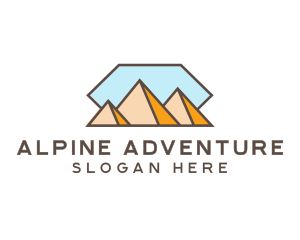 Peak Mountain Travel logo design