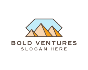 Peak Mountain Travel logo design