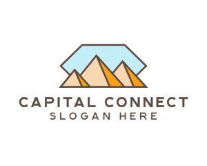 Peak Mountain Travel logo design