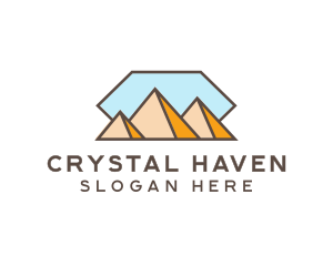 Peak Mountain Travel logo design