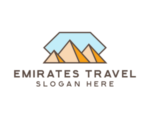 Peak Mountain Travel logo design