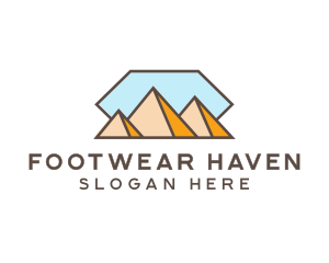 Peak Mountain Travel logo design