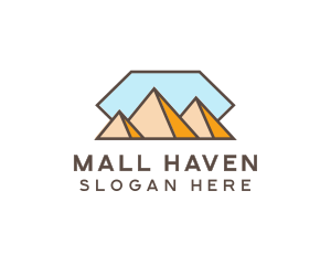 Peak Mountain Travel logo design