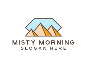 Peak Mountain Travel logo design