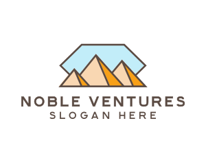 Peak Mountain Travel logo design