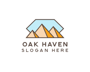 Peak Mountain Travel logo design