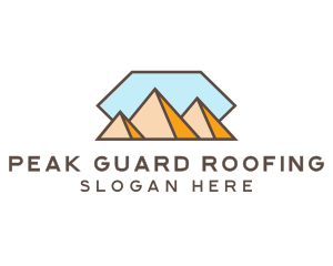 Peak Mountain Travel logo design