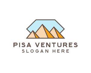 Peak Mountain Travel logo design