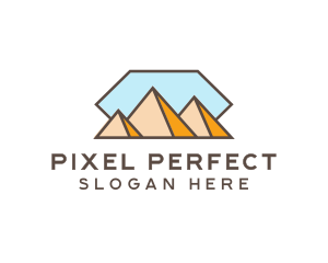 Peak Mountain Travel logo design