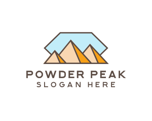 Peak Mountain Travel logo design