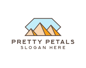 Peak Mountain Travel logo design