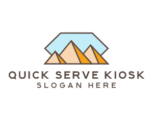 Peak Mountain Travel logo design