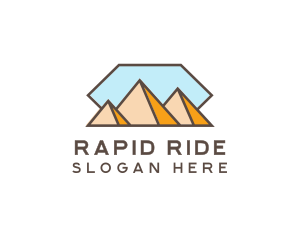 Peak Mountain Travel logo design