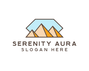 Peak Mountain Travel logo design